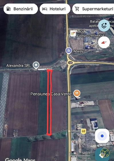 Teren de 10000 mp, în Vladimirescu