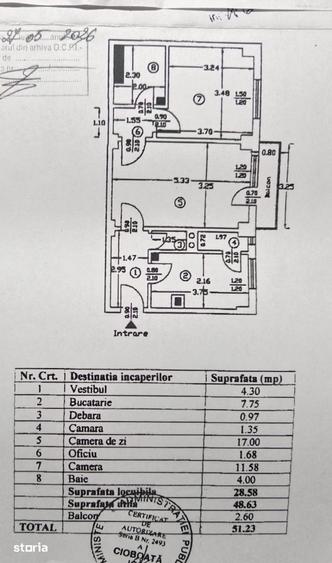 Apartament cu 2 camere în Crângași