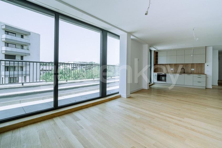 Apartament penthouse nemobilat cu 4 camere | 112mp terasa - 1