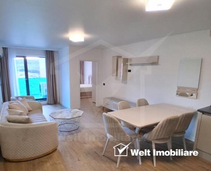 Apartament cu 3 camere semidecomandat, mobilat în Zorilor