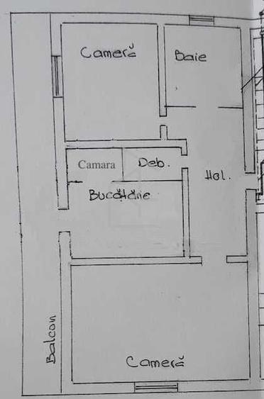 Apartament cu 2 camere decomandat, mobilat în Zorilor