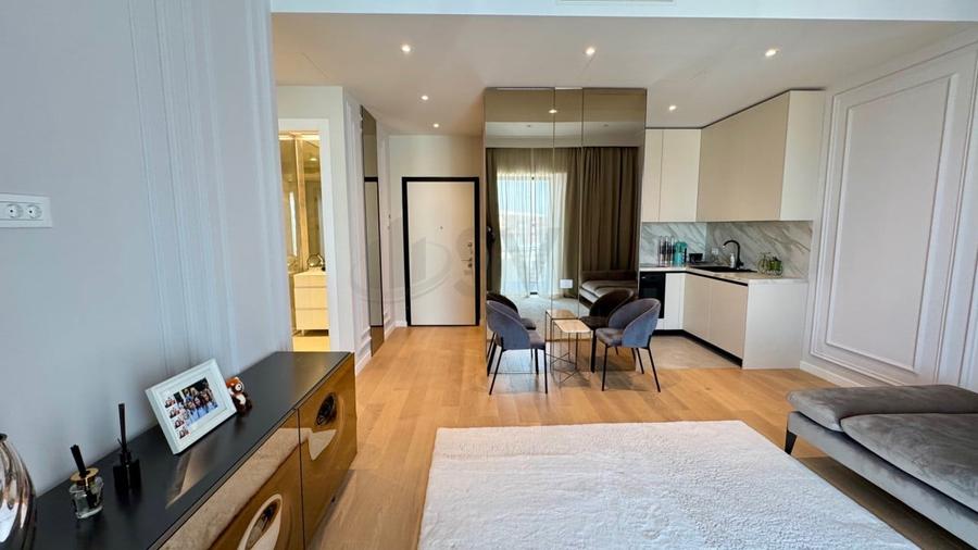 Apartament cu 2 camere semidecomandat, mobilat în Barbu Văcărescu