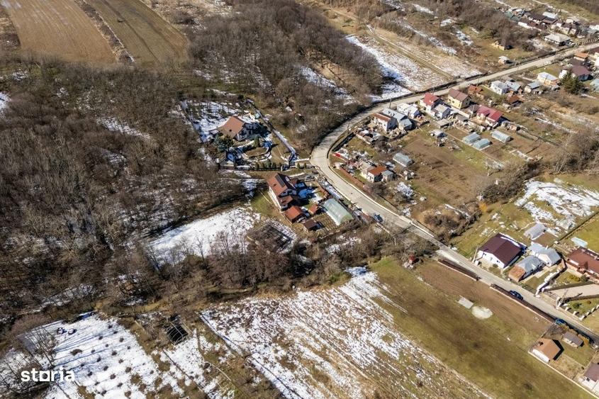 Teren de 844 mp, în Moșoaia