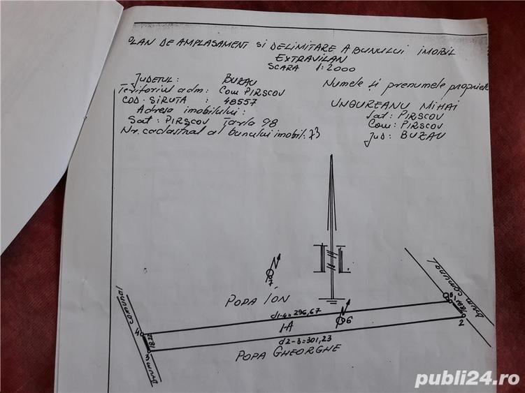 Teren de 4997 mp, în Pârscov