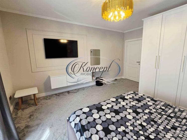 Apartament cu 4 camere semidecomandat, mobilat în Borhanci