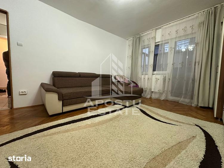 Apartament cu 2 camere semidecomandat, mobilat în Iosefin