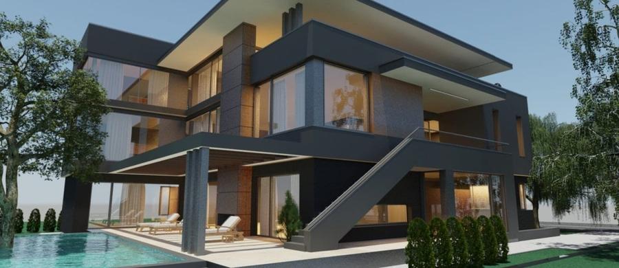 Casă individuală cu 14 camere cu Piscina în Băneasa
