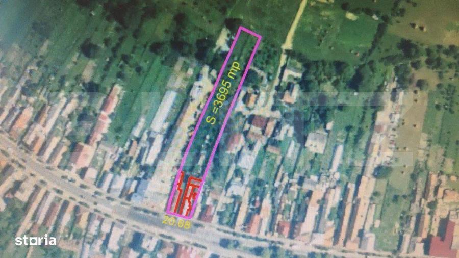 Teren intravilan 3800mp, central Nasaud - 1