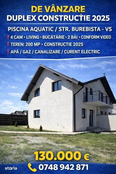 Casa noua cu mansarda ?i curte imprejmuita - 1