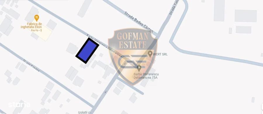 Teren intravilan constructii POT 45%,  1174 MP - ZONA KAMSAS, deschidere str 25m - 1