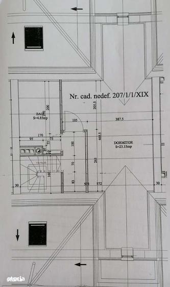Apartament cu 3 camere, mobilat în Central