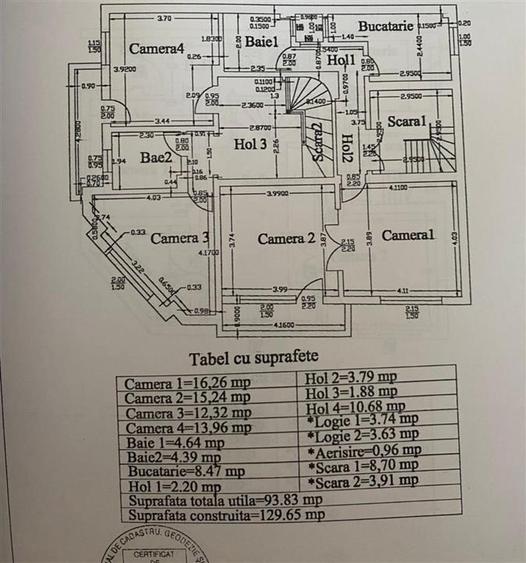 Vanzare D+P+1 din D+P+2 | Stefan cel Mare - Tunari | - 30
