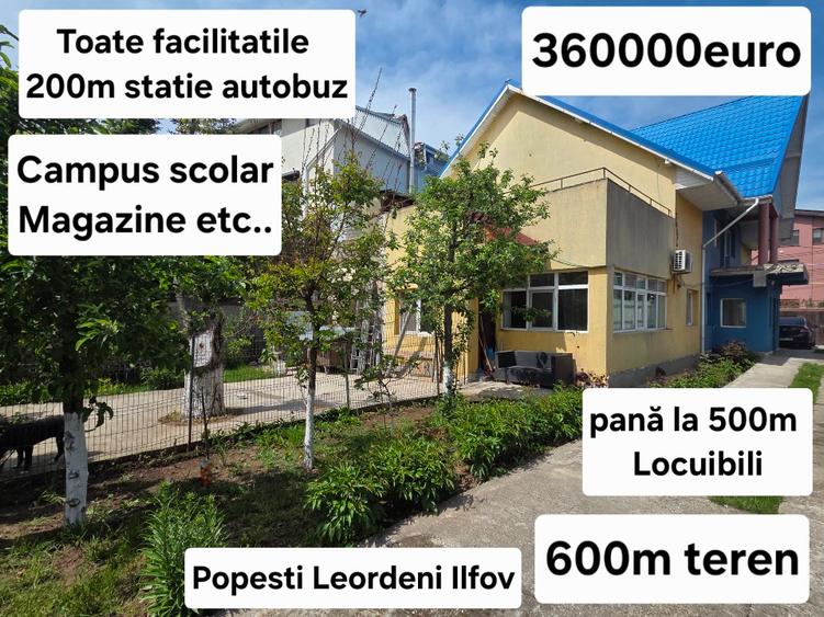 OPORTUNITATE UNICĂ | Vilă 500 mp pe teren de 600 mp în Popești-Leordeni (Sf. Agn - 3