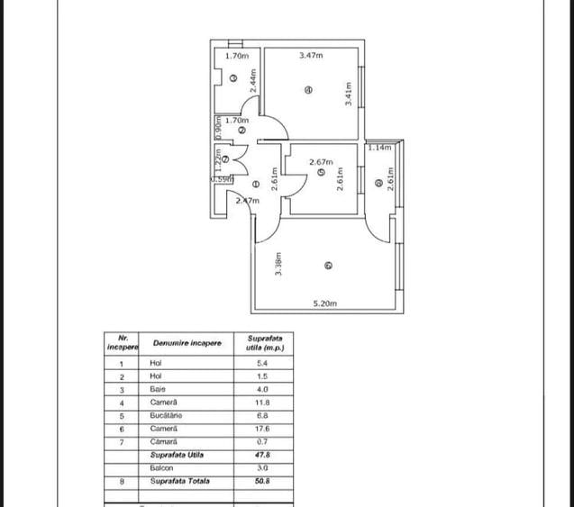 Apartament cu 2 camere in Mazepa 2 Apartament cu 2 camere in Mazepa 2