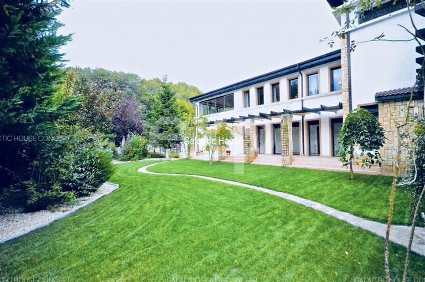 CASA EXCLUSIVISTA Mediteraneana de vanzare - PIPERA vedere PADURE- poiscina - 6