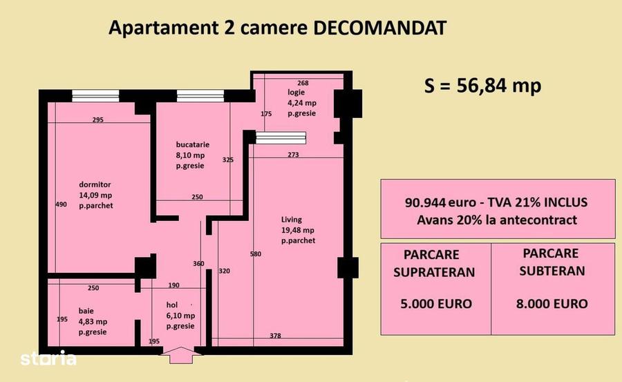 Apartament decomandat Cug Valea Adanca, bloc nou, cartier rezidential - 1