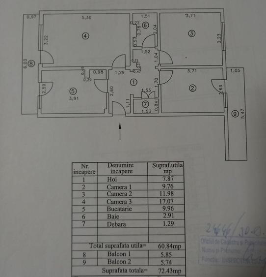 Apartament spatios Gradina Publica - 5
