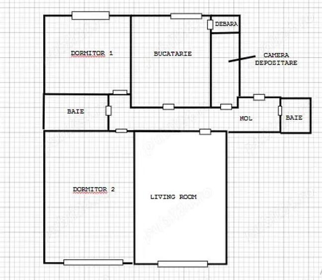 Apartament 3 camere 75 mp, complet mobilat ?i utilat Ludu?, cartier Balta - 5