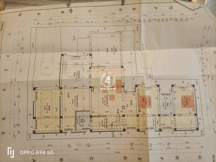 Vila 5 camere la rosu 203 mp utili, teren 800 mp Valea Lupului, Iasi - 5