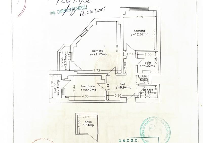 2 camere decomandat / Faleza Nord/ boxǎ /  parcare - 9