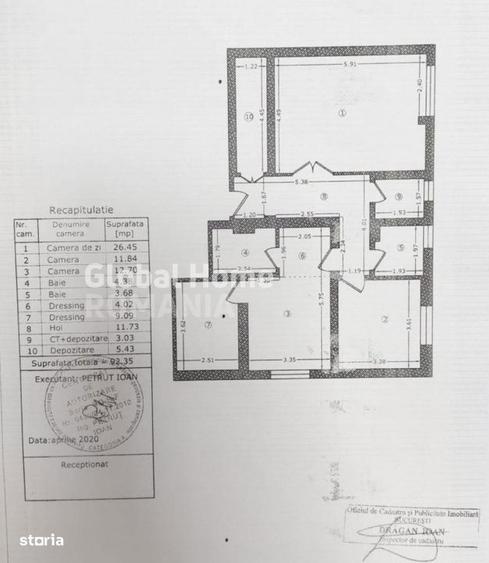 Apartament 3 camere 92,35 MP | Crangasi - Belvedere | Centrala proprie - 17