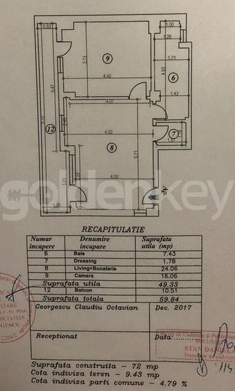 Apartament cu 2 camere langa Medicover - 12