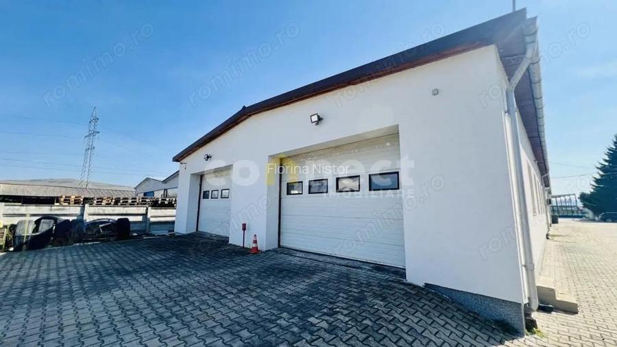 Hala industriala de inchiriat | SU 230 mp + 40 mp birou | Flore?ti