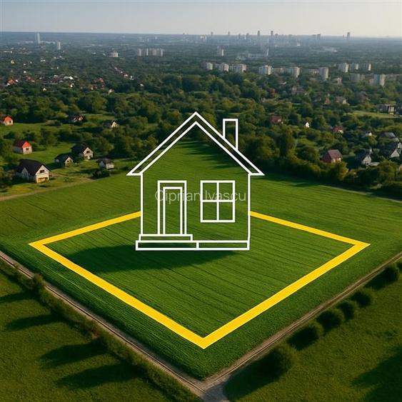 Teren intravilan 2500 mp pentru casa ? Popricani sat Vinatori