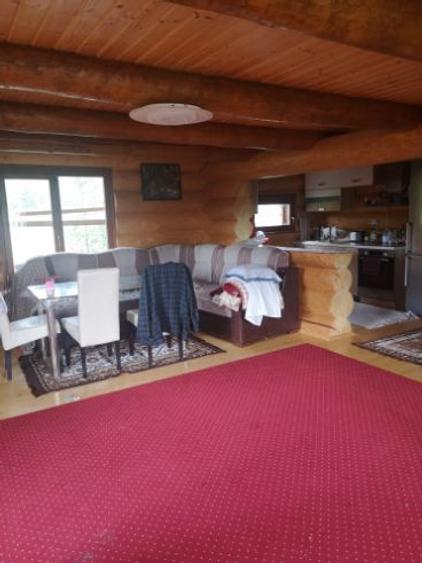 Vand cabana din lemn rotund + 11600mp - 9