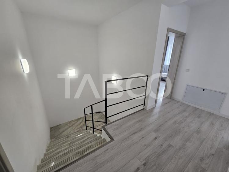 Casa moderna de vanzare mobilata 147 mpu teren 234 mp Selimbar Sibiu - 16