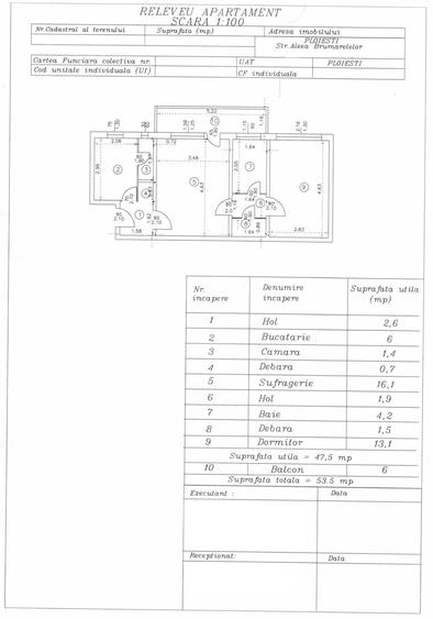 NORD-Judetean, bl. beton, cf1A, sd,4/4, CT, renov. - 53000eu - 7