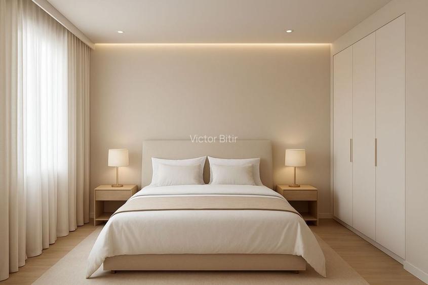 Apartament de Închiriat 3 camere – 2 băi – loc de parcare – Pipera