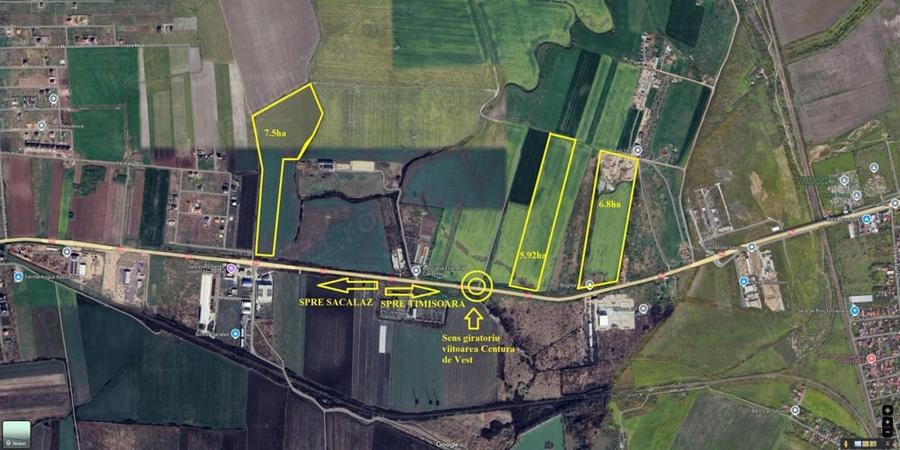 20.22 HA la drumul Timisoara spre Sacalaz - 1