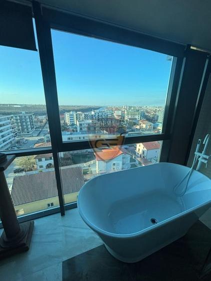 Penthouse 200mp Mamaia Nord JT Tower Hanul cu Pește, Vedere La Mare Si Lac - 9