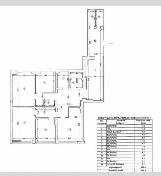 🏢 Spațiu comercial stradal parter – Dristor / Baba Novac | 124 mp - 2