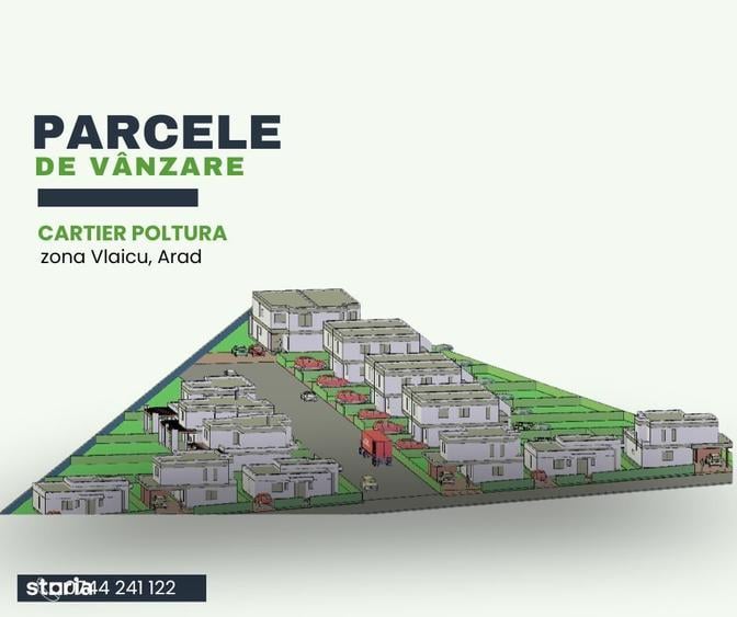 18 parcele in Poltura / Vlaicu - 2