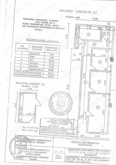 Casa + Anexa cu poten?ial strada Tunari Ploie?ti