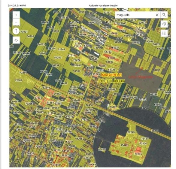 Vanzare Teren Magurele 3702 mp - 1
