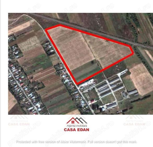 Teren intravilan industrial in Titu Dambovita 10 Ha 6e - 2