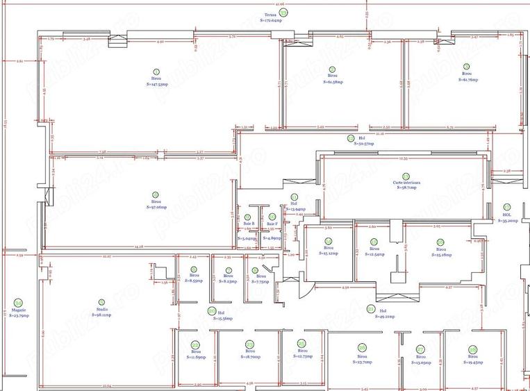 Spatii birouri si comerciale de inchiriat la Rooftop Bega - 1