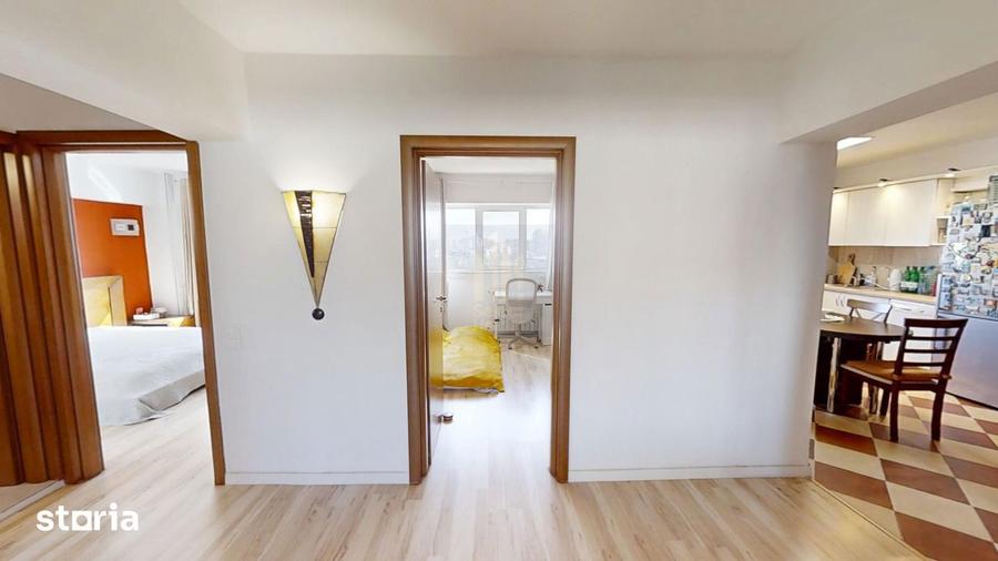 Apartament 3 camere de vanzare *Timpuri Noi - Tineretului* Tur virtual - 12