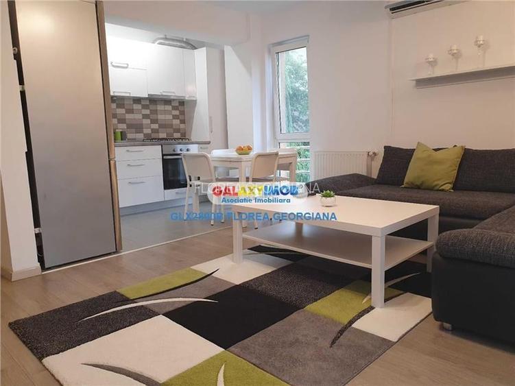 Apartament cu 2 camere semidecomandat, mobilat în Băneasa Apartament cu 2 camere semidecomandat, mobilat în Băneasa