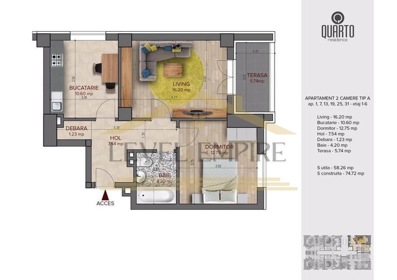 ÎNCHIRIERE APARTAMENT CARTIER BRANCUSI DRUMUL TABEREI BD TIMISOARA LOC PARCARE - 9