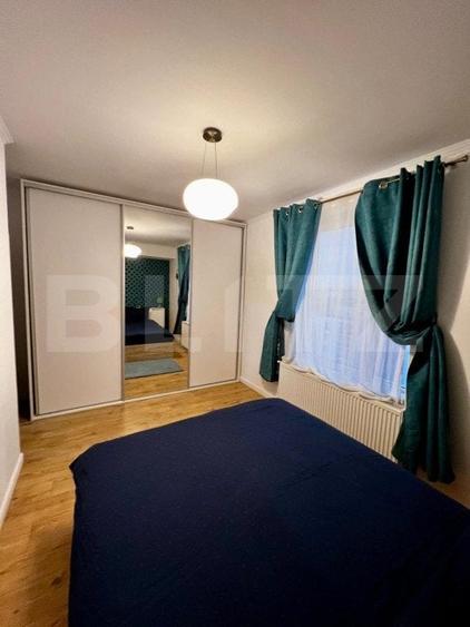 Penthouse cu 3 camere semidecomandat, mobilat în Florești