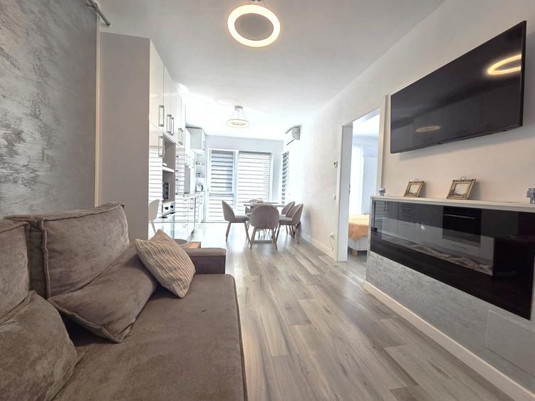 Apartament cu 2 camere semidecomandat, mobilat în Mărăști