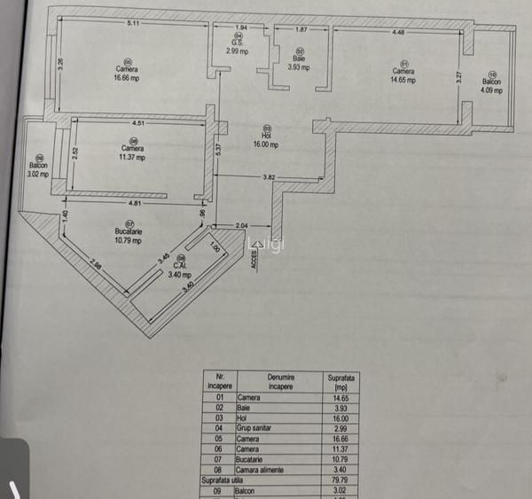 Apartament 3 camere 87mp Circumvalatiunii + boxa Apartament 3 camere 87mp Circumvalatiunii + boxa