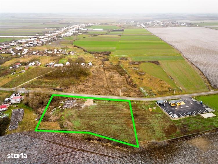 RECO . Teren extravilan 5000mp , 110ml front . - 5