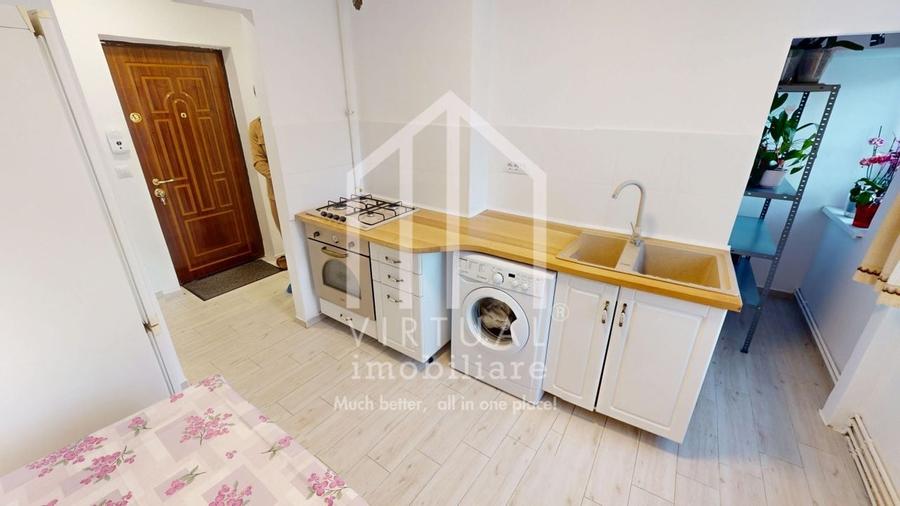 Apartament cu 2 camere, decomandar, renovat recent, etaj 2/4, Terezian - 2