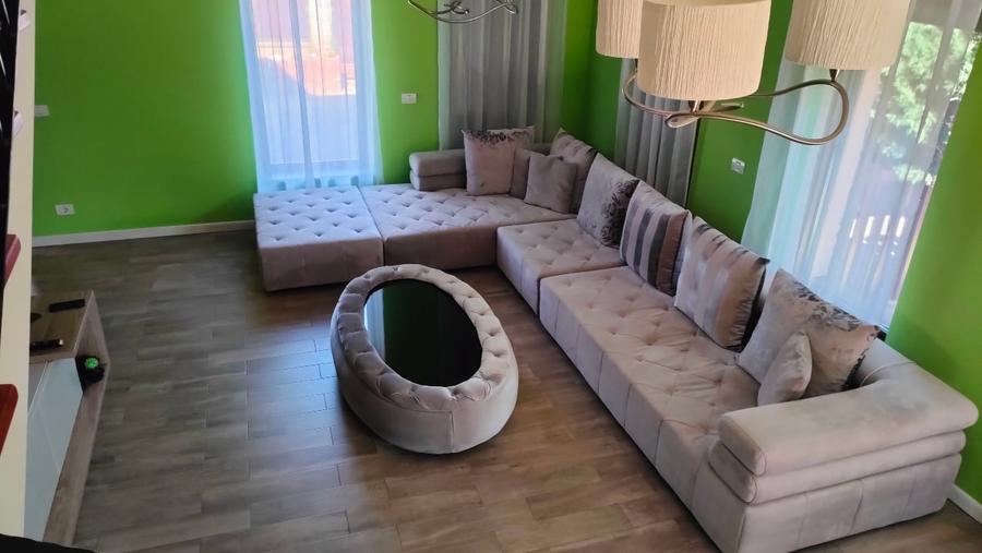 Casă individuală modernă, 107 mp utili, teren 670 mp, mobilată complet - 1