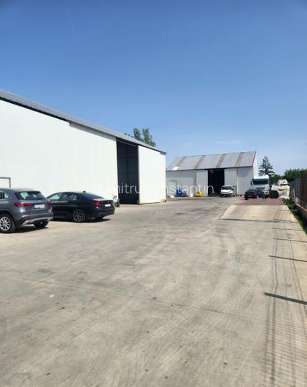 Spatiu industrial curte si 2 hale Sud, Crevedia, Dambovita Spatiu industrial curte si 2 hale Sud, Crevedia, Dambovita
